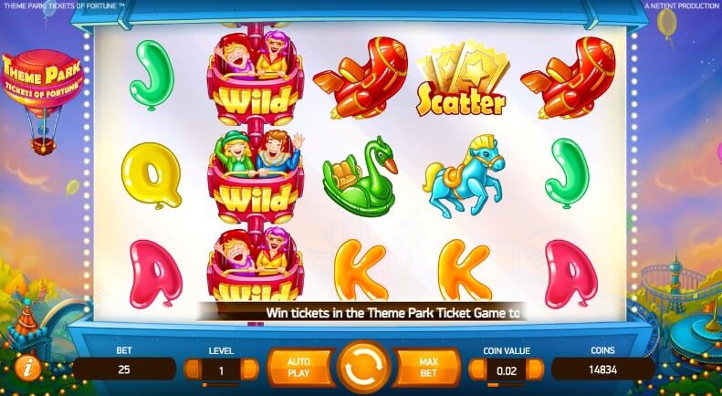 Screenshot slot Theme Park